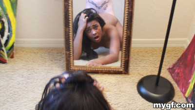 White lover with a long penis impaled a spicy ebony Cute Little