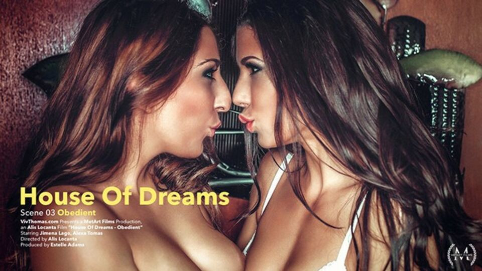 Fascinating Alexa Tomas and Jimena Lago's dominant sex action