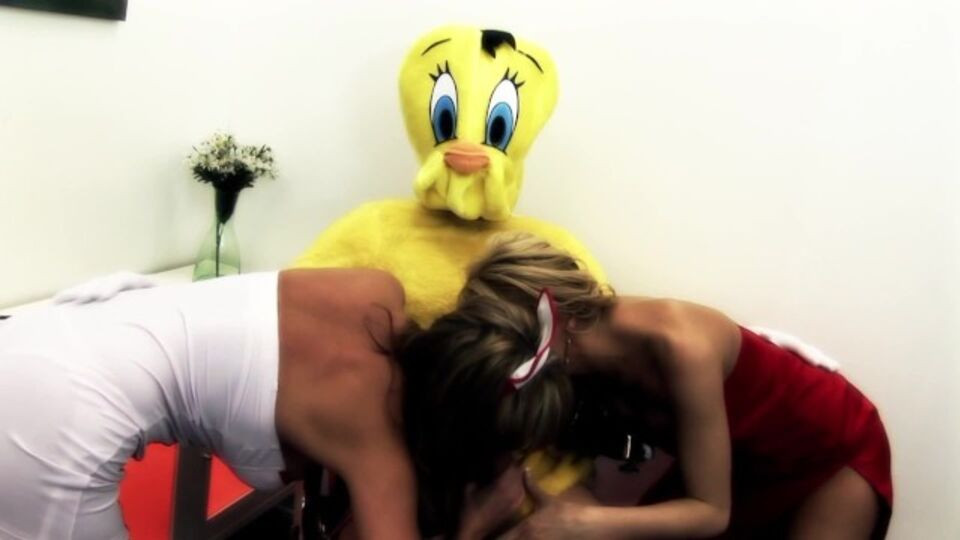Conquering Stacey and Paige's facial cumshot xxx