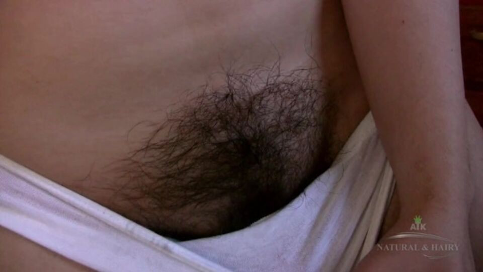Masturbation movie with amatory pornstar from ATK Hairy