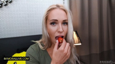 Irresistible Matt Bird and Angelika Grays's step fantasy video