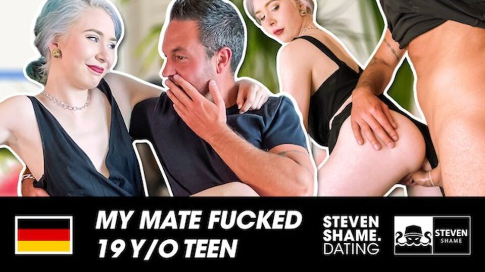 Steven Shame featuring Jessii Van Riva and Steven's pussy eating scene
