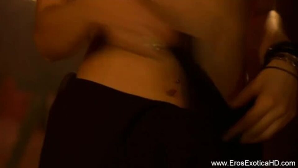 Striking fem's relax scene