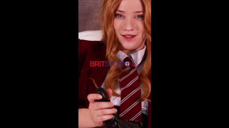 Girl's orgasm control scene