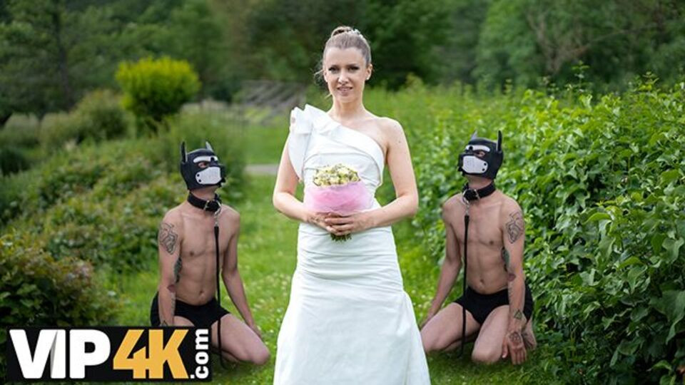 Bride 4K featuring ladylove's pet play smut