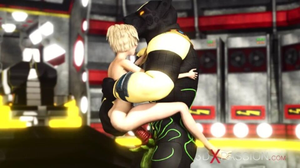 Talented Anubis - fetish trailer - 3DXPassion