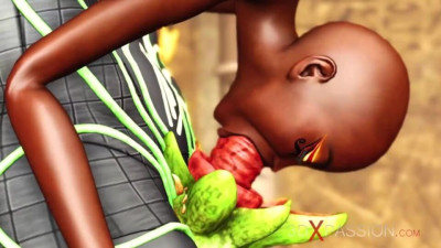 Anubis's ebony sex by 3DXPassion