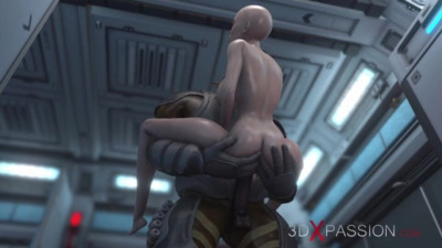 3d alien dirt with tempting sweet one from 3DXPassion