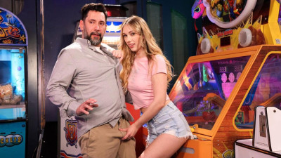 Beautiful sweetheart Sky Pierce is enjoying this huge penis