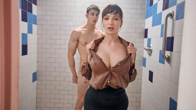 Rough sex on the table with a big-boobed MILF Lexi Luna