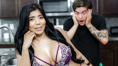 Hard fuck in the cowgirl pose with a gorgeous brunette Diabella Eclair