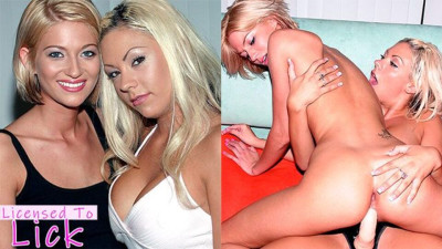 Mystery Ryder and Nevaeh's girls kissing scene