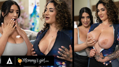 Squeaky Arabelle Raphael and Sarah Arabic - scissoring porn - Mommy's Girl